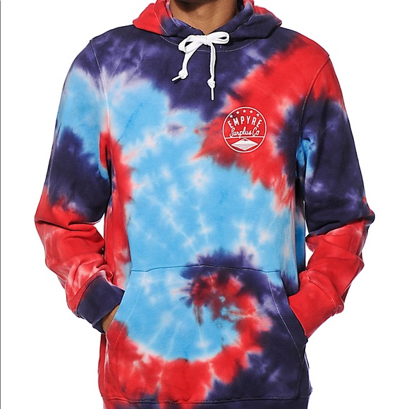 empyre tie dye hoodie